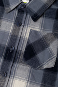 Check Flannel Shirt Blue (1)