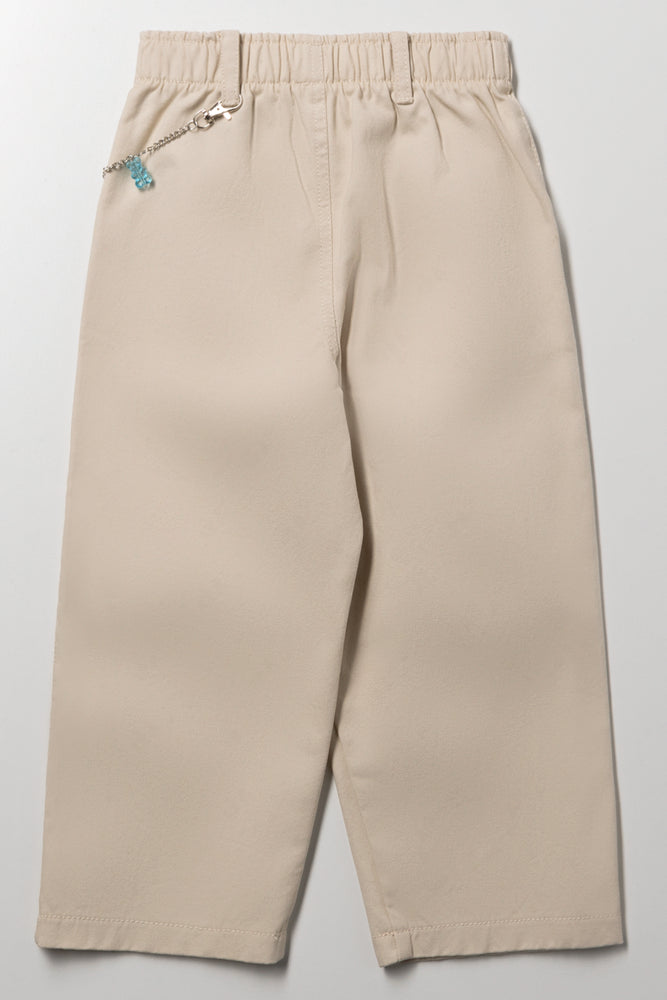 Barrel Leg Utility Pants Natural (2)