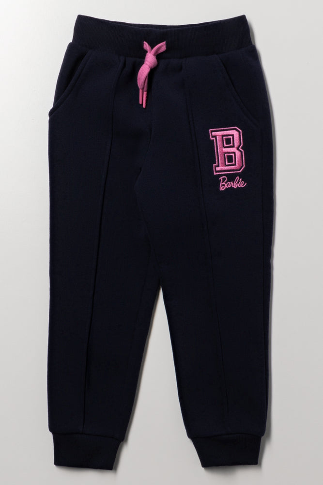 Barbie Tapered Trackpants Navy
