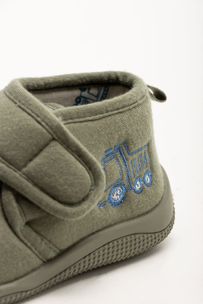 Truck Bucket Slippers Green (3)