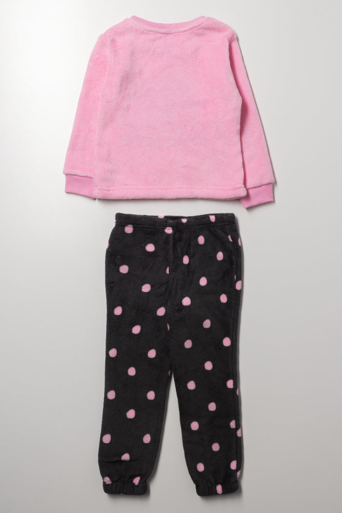 Pyjama Set Pink And Brown (2)