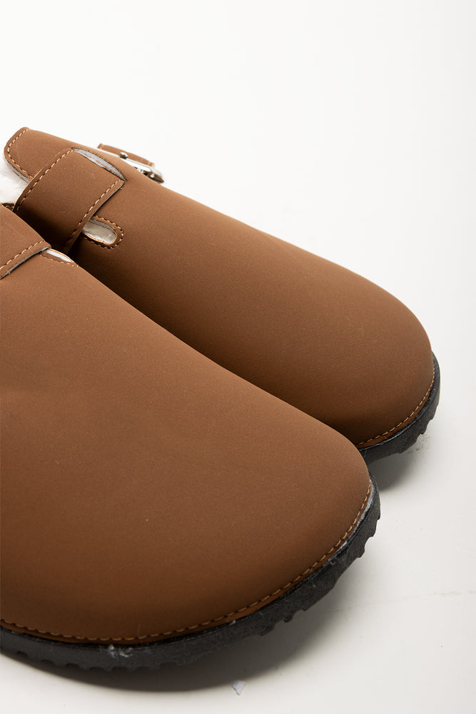Fur Lined Clogs Natural (2)