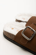 Fur Lined Clogs Natural (3)