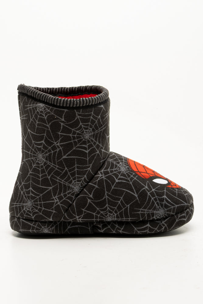 Spider-Man Slippers Black