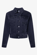 Denim Trucker Jacket Black