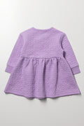 Fleece Dress Purple (2)