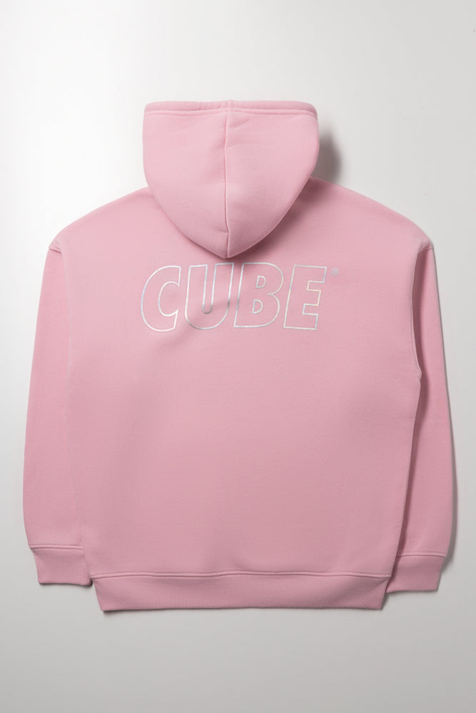 Oversized Hoodie Pink (2)