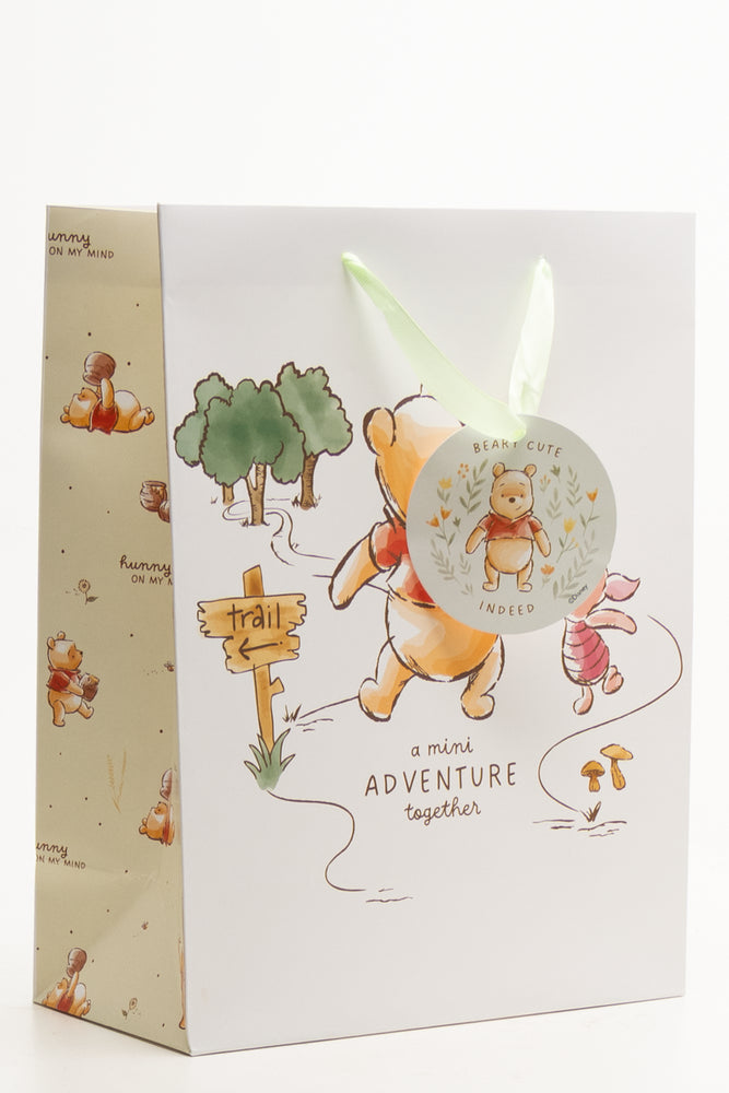 Winnie The Pooh Gift Bag White (1)