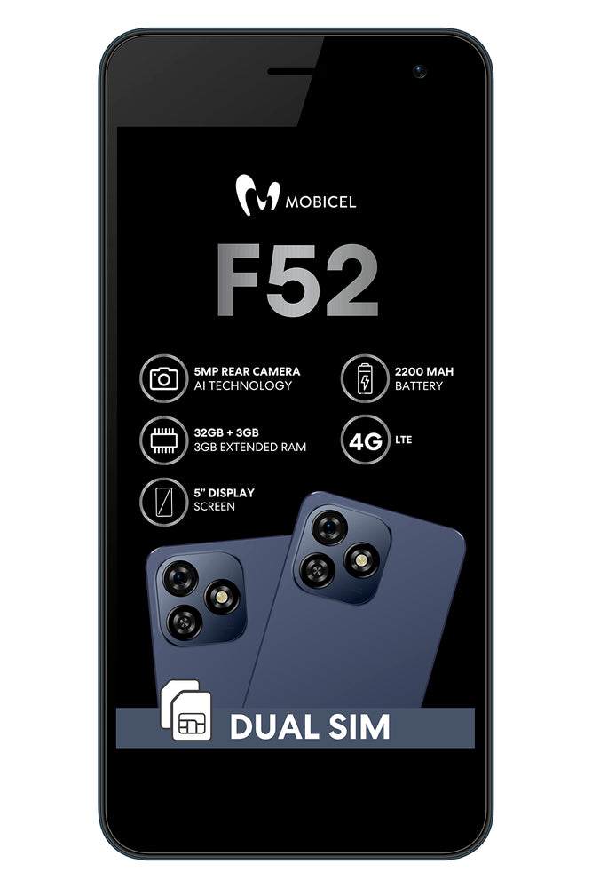 Mobicel F52 32GB Grey (1)