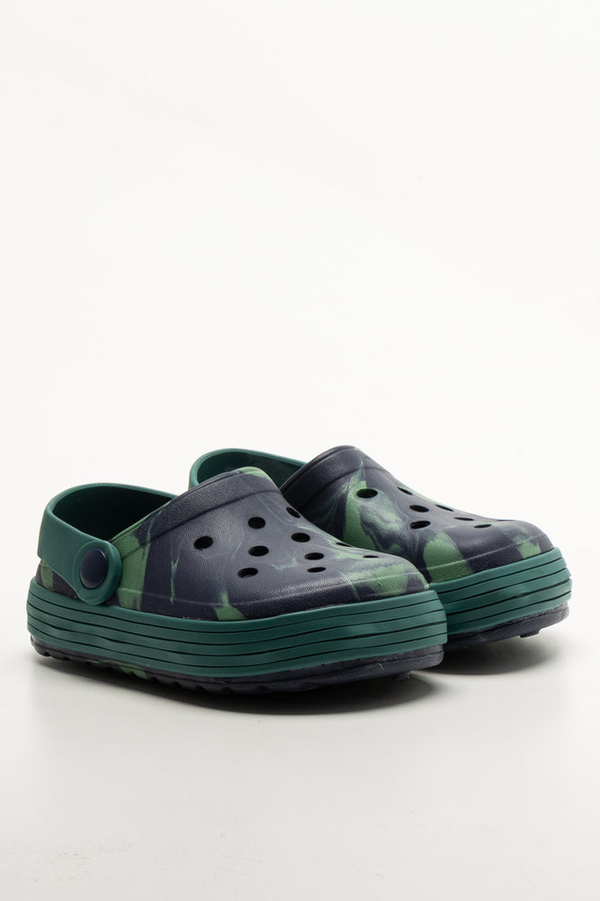 Light Up Clogs Navy