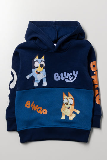 Bluey Hoodie Blue