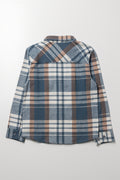Check Flannel Shirt Cream And Natural (2)
