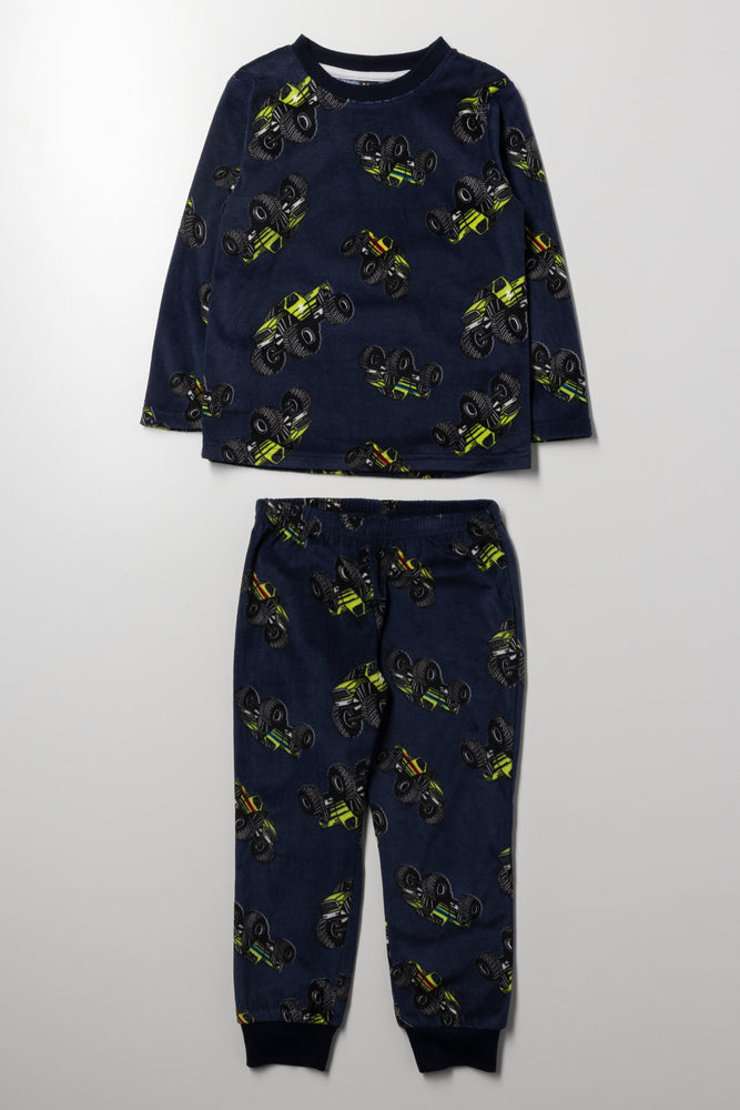 Long Sleeve Pyjamas Navy