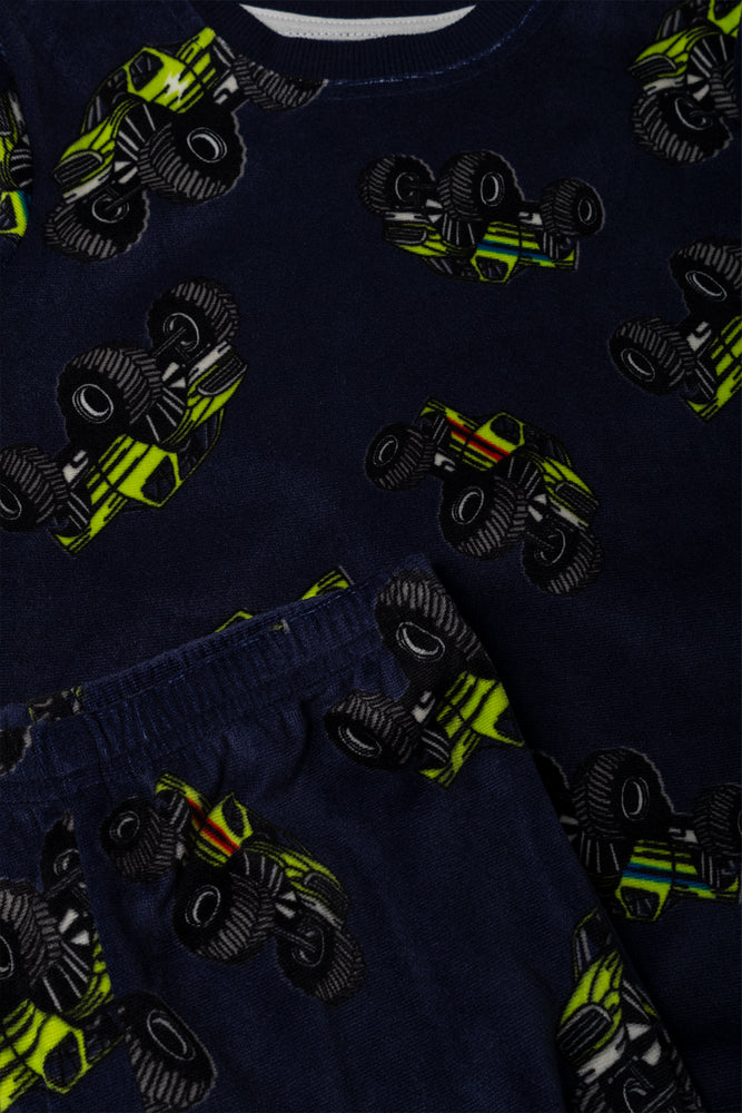 Long Sleeve Pyjamas Navy (1)