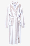 Stripe Gown Cream And Natural