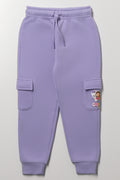 Gabby's Dollhouse Cargo Trackpants Purple