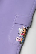 Gabby's Dollhouse Cargo Trackpants Purple (1)