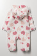 Heart Babygrow White (3)