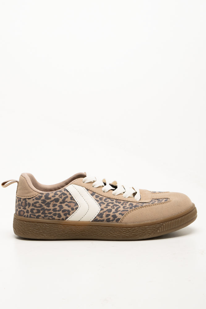 Retro Animal Sneakers Natural