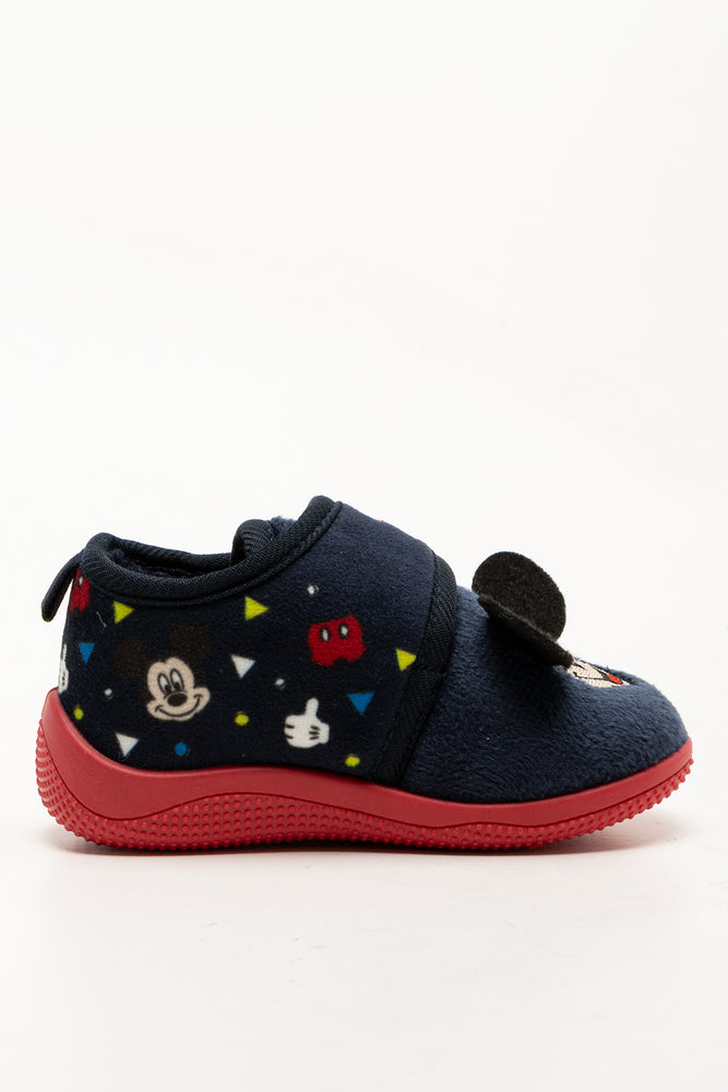 Mickey Mouse Slippers Navy