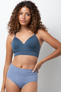 Seamfree Bralette Blue