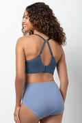 Seamfree Bralette Blue (2)