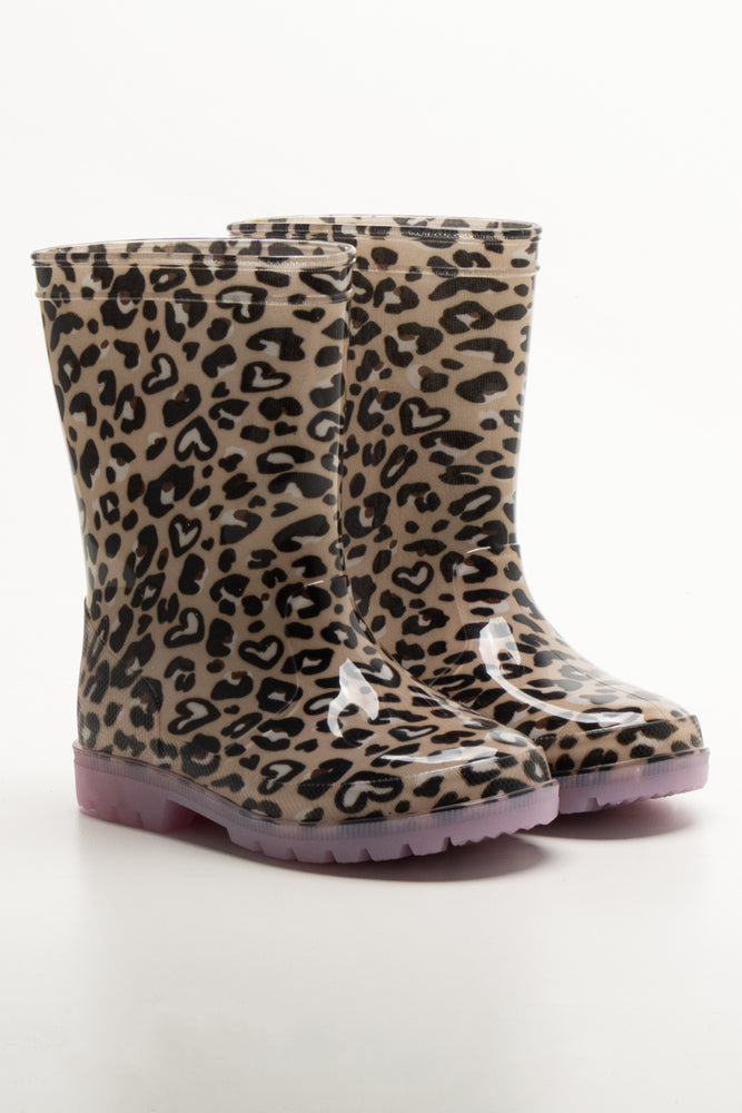 Animal Print Light Up Boot