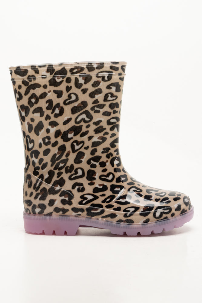 Animal Print Light Up Boot