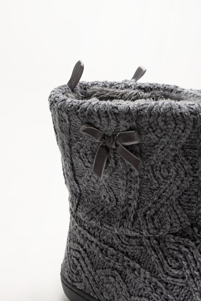 Boot Slippers Grey (3)