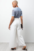 Wideleg Jeans Cream (2)
