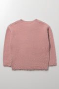 Sequin Cardigan Pink (2)