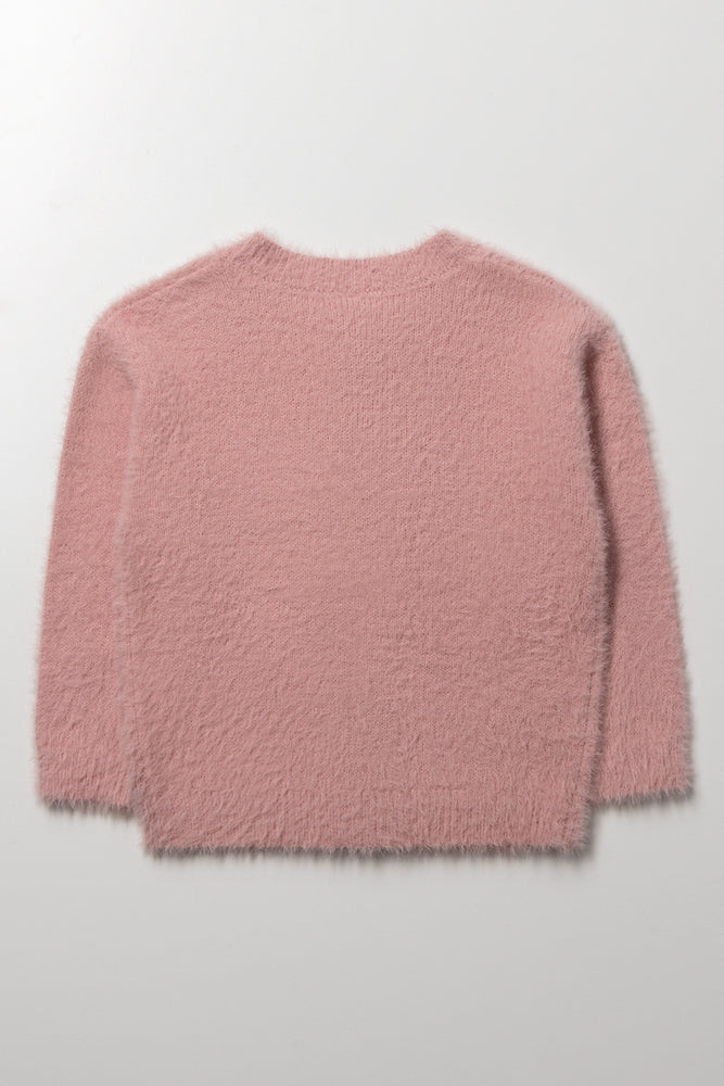 Sequin Cardigan Pink (2)