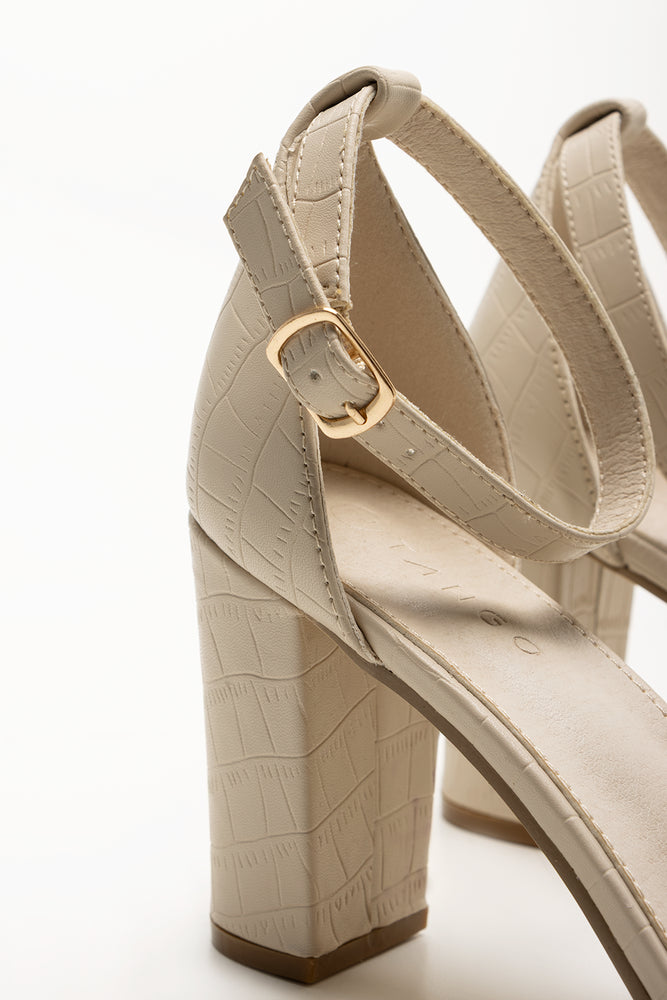 Block Heel Sandals Natural (3)