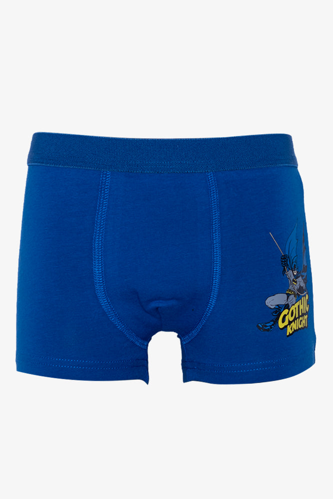 2 Pack Knit Boxers Black And Blue (1)