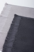 Grey & Grey 2 Pack Fringed Guest Towels (2)