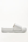 Metallic Slides Silver
