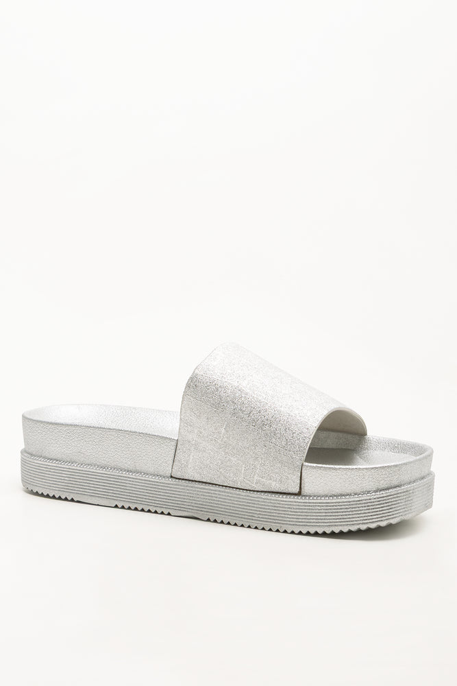 Metallic Slides Silver (1)
