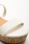 Cork Wedge White (2)