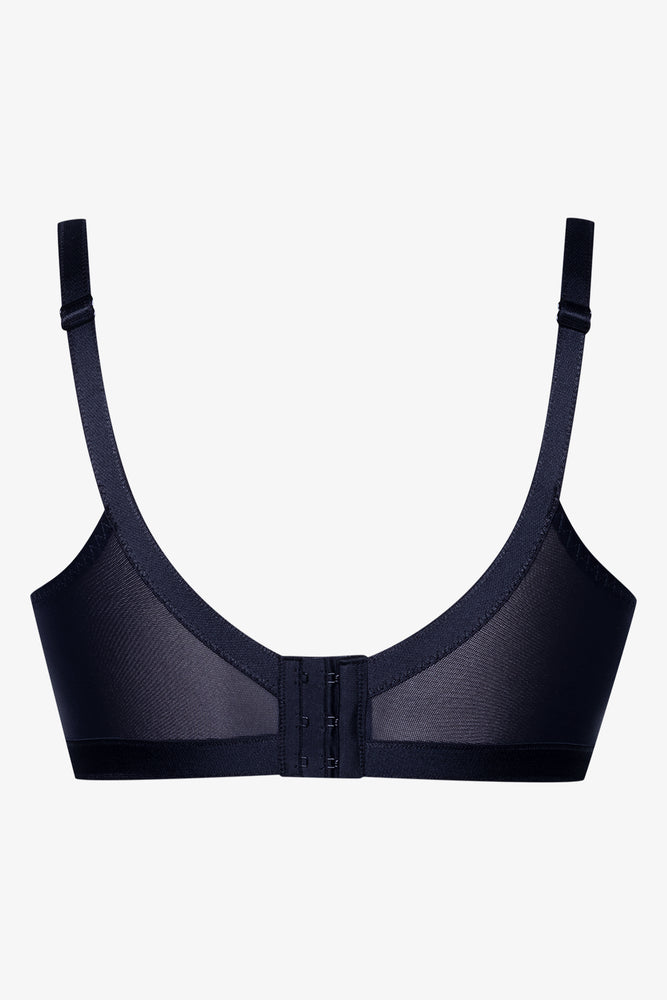 2 Pack Non Padded Bras Natural And Navy (3)