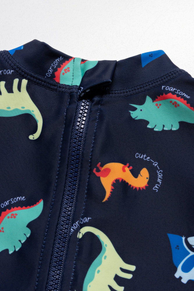 2 Piece Swimsuit Set Navy (2)