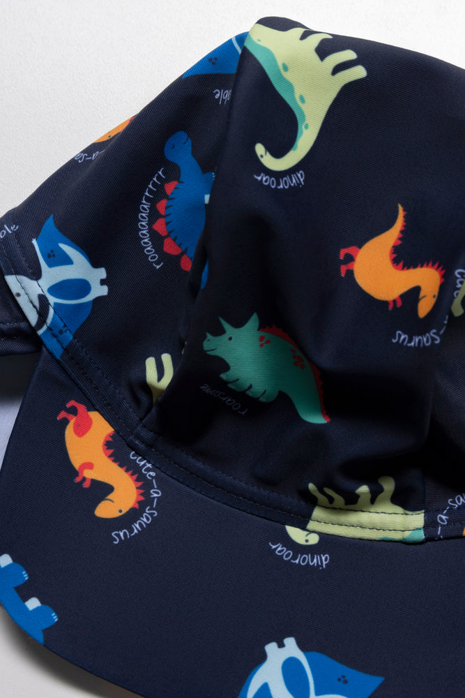 2 Piece Swimsuit Set Navy (3)