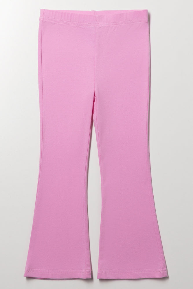 Flare Leggings Pink