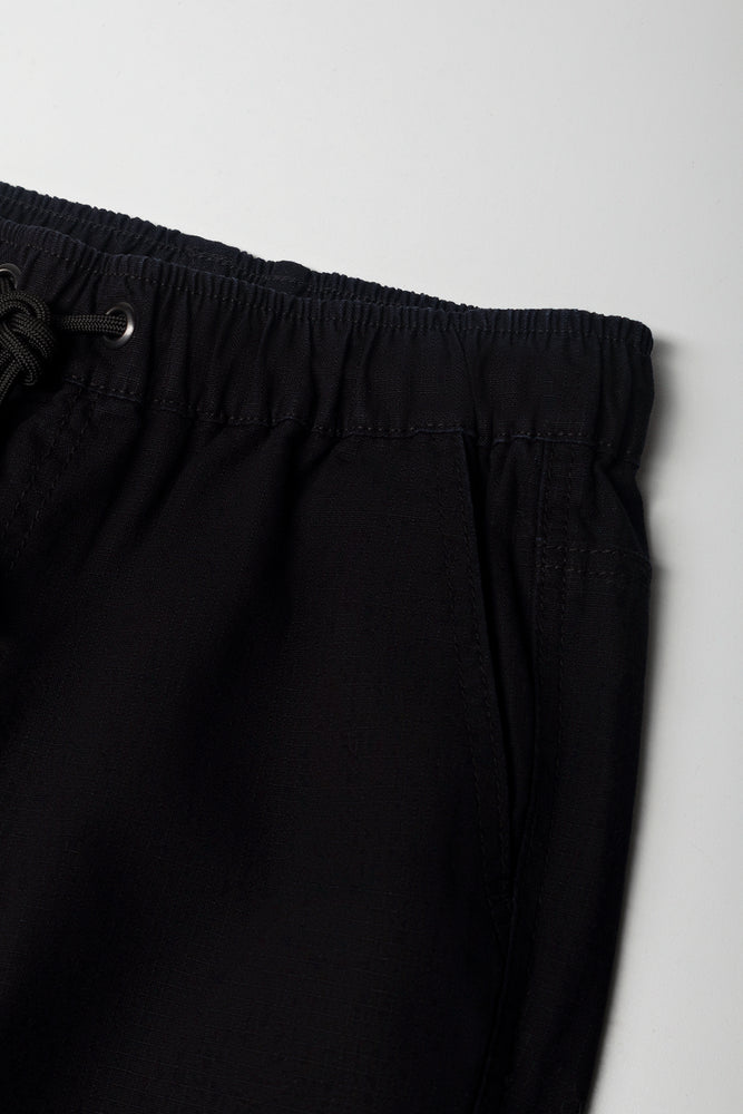 Cargo Jogger Pants Black (1)
