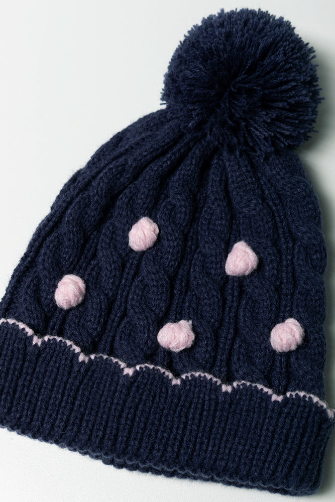 Knit Beanie Black (1)