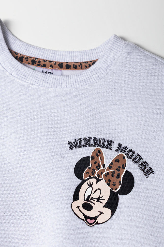 Minnie Mouse Leopard Tulle Dress Natural (1)