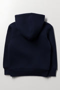 Flowers Hoodie Navy (2)