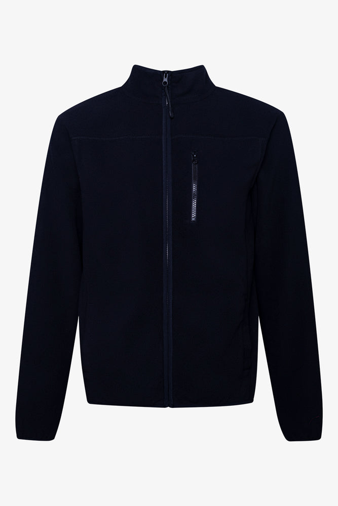 Zip Through Tracktop Black