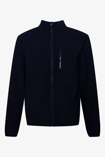 Zip Through Tracktop Black