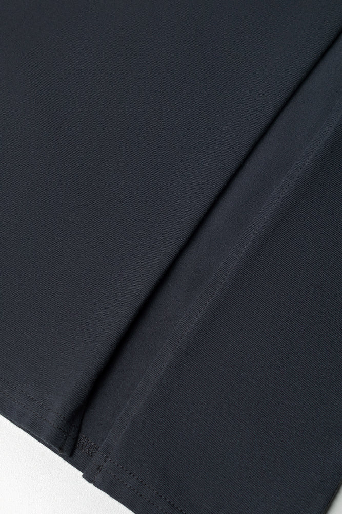 Bodycon Dress With Side Tape Dark Grey (2)