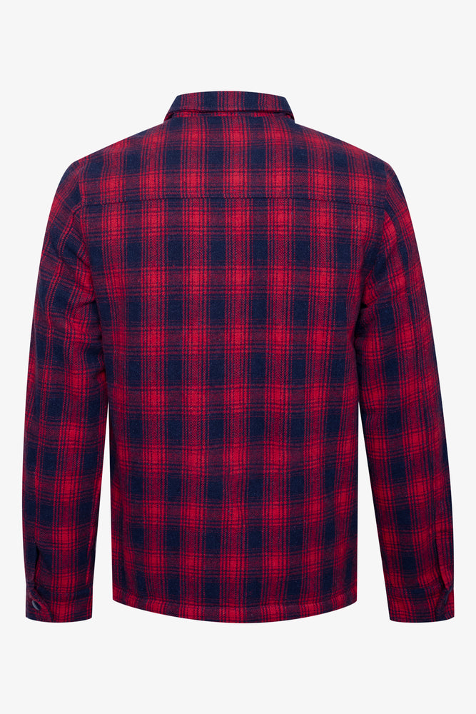 Front Pocket Shacket Red (1)